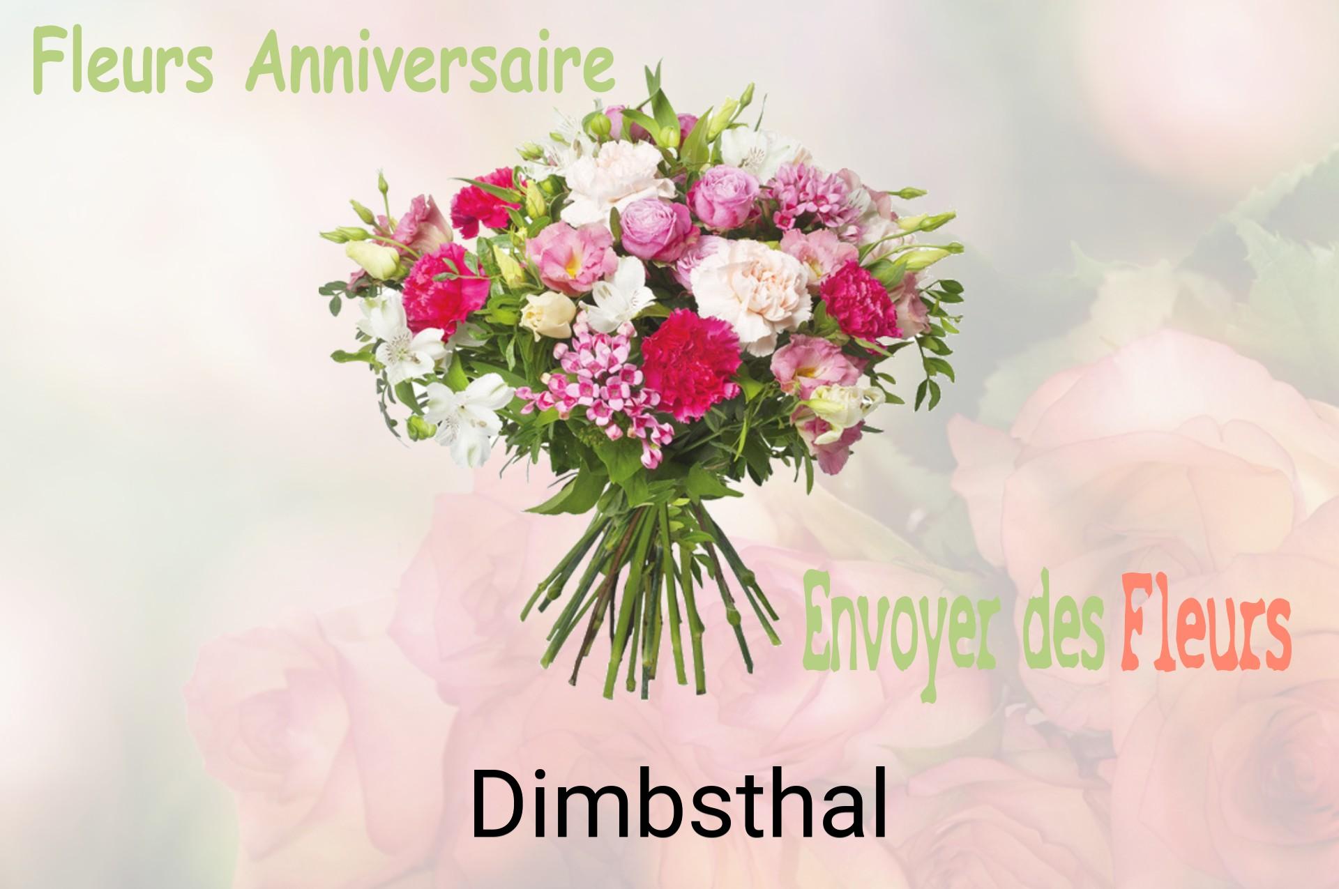 Bouquet de fleurs d’anniversaire livré à Dimbsthal