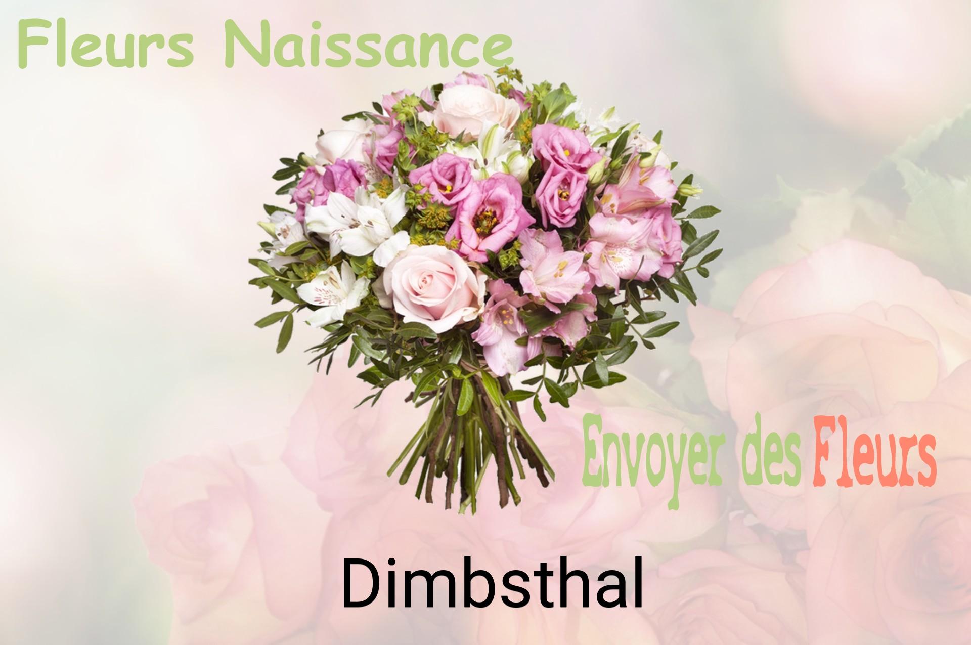Bouquet de fleurs de naissance livré à Dimbsthal